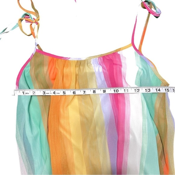 Fantastic Fawn Beautiful multicolor maxi dress! Has pockets and is super flowy! - Picture 3 of 13